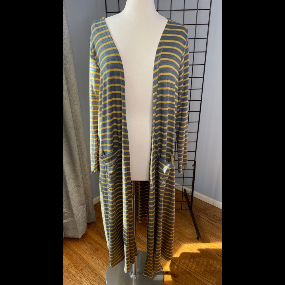 Lularoe Sarah maxi over piece, EUC sz 12-18